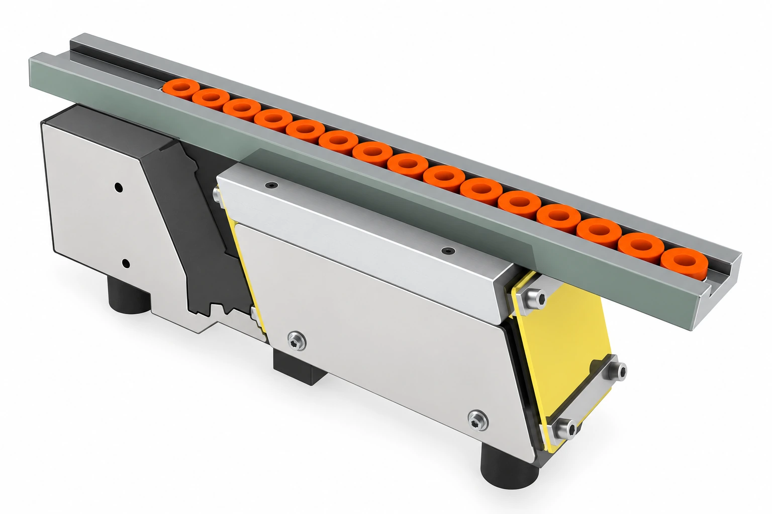 TUTUS linear feeder CAD example