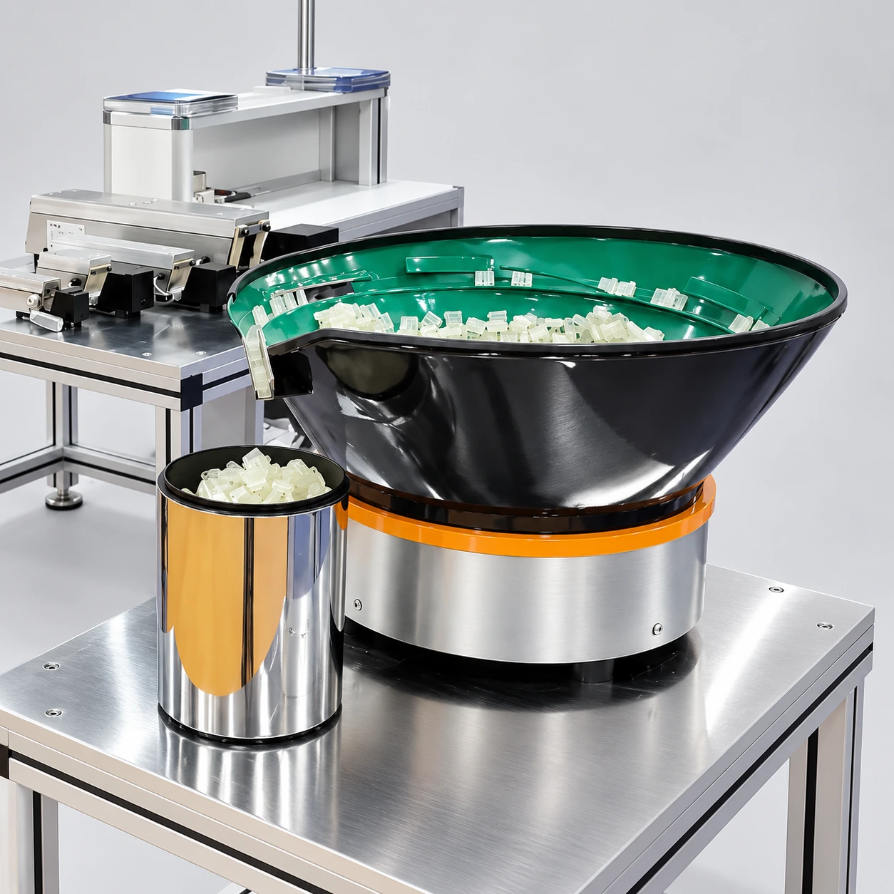 Bowl feeding and linear transfer application